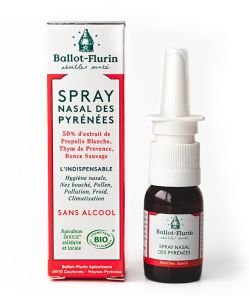 Spray nasal des Pyrénées sans alcool